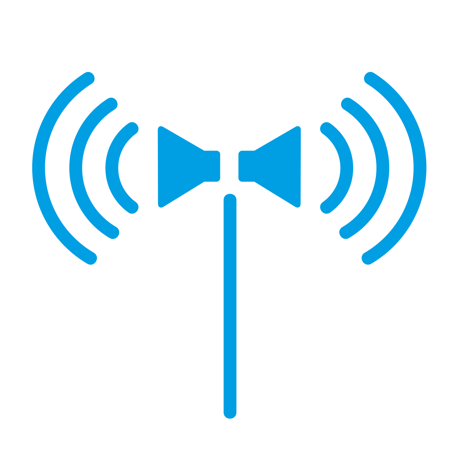 Funktion von eSpeak - Einzel-, Gruppen- und Gesamtdurchsagen